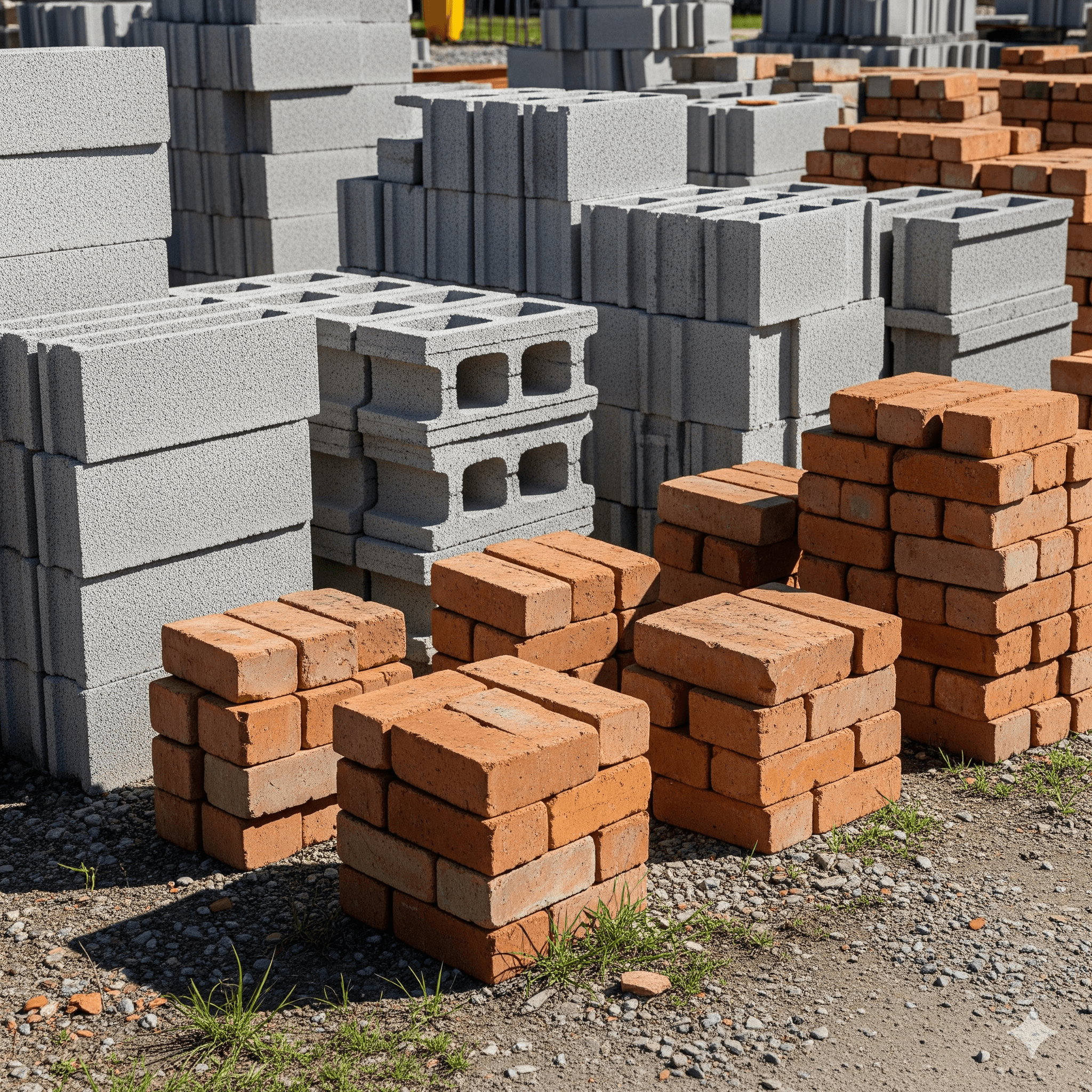 Concrete Blocks & Bricks at King Studs Lumber Outlet